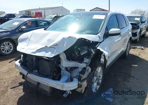 2023 Ford Edge Titanium из США, поврежденный, VIN 2FMPK4K92PBA45425